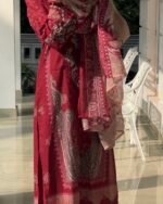 Deep red pak suit - Image 4