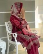 Deep red pak suit - Image 2