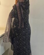 Floral deep blue suit - Image 4